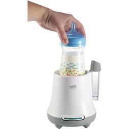 The First Years 2in1 Simple Serve Bottle Warmer,Holds Wide N