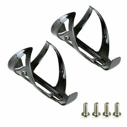 2Pcs Carbon Fiber Bike Water Bottle cages Holder for Bicycle