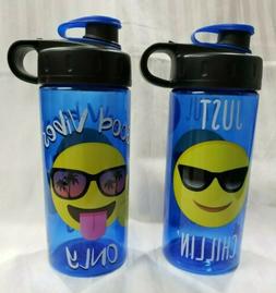 2pk cool gear WATER Sport Bottle 16 oz PBA Free JUST CHILLIN