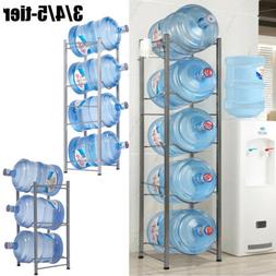 3/4/5 Gallon Water Bottle Rack Storage Jug Dispenser Cooler 