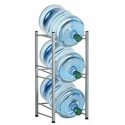 3-Tier Water Bottle Holder Cooler Jug Rack, 5 Gallon Water B