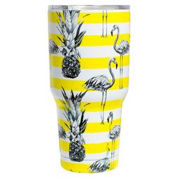 BonBon 30 Ounce Tumbler Stainless Steel Cup with Lid 