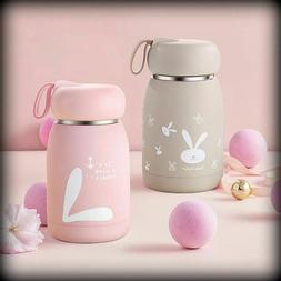 320ml Kids Baby Thermos Feeding Bottle Cute Rabbit Style  Cu