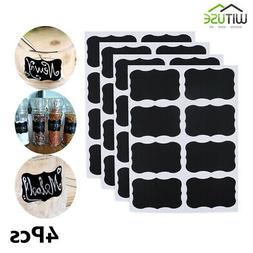 32Pcs Chalkboard Labels Pantry Storage Stickers Reusable For