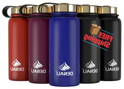 36oz Wide Mouth Double Wall Stainless Steel Water Bottle, Ca