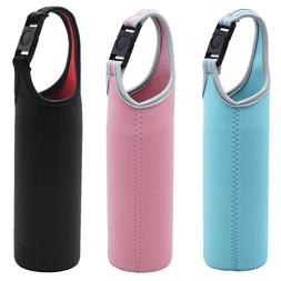 3pcs 18 oz - 25 oz Neoprene Water Bottle Sleeve Portable Bot