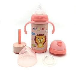 New Insulated Baby Bottle, Sippy Cups For Toddlers, With Str
