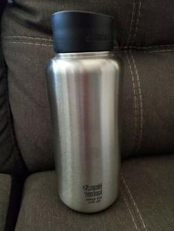 Klean Kanteen 40oz WIDE | Stainless Steel 'Brushed Steel' Bo