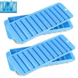4PC Ice Stick Cube Making Trays Water Bottled Perfect Rolls 