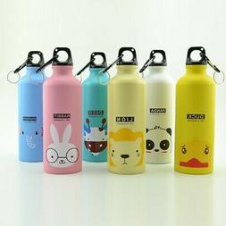 500ml Child Kids Outdoor Camping Sports Bottle Cute Animal C