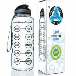 50Oz Sport Water Bottle - Best For High Capacity Hydration -