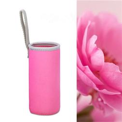 550ML Insulated Neoprene Water Bottle Carrier Holder Bag Cas