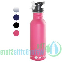 New Wave Enviro 600ml 20oz Stainless Steel Metal Reusable Bi