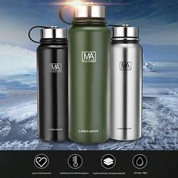 610/800/1100/1500ml Double Walled Stainless Steel Water Bott