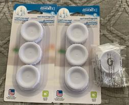 7 Dr. Brown's Standard Replacement Travel Storage Caps Baby 