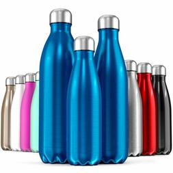 750ML Insulated Flask Vacuum Water Bottle Thermos Stainless 