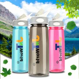 800 ML BPA Free Water Bottle with Straw and Handle for Kids 