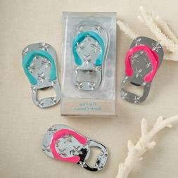 84 Silver Flip Flop Starfish Bottle Opener Wedding Bridal Sh