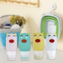 90ml Travel Sub Bottle Pig Refillable Dispensing for Shampoo