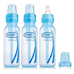 Dr Brown's 8 Ounce Bottle 3 Pack - Blue