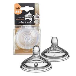 Tommee Tippee Closer to Nature Baby Bottle Feeding Nipple Re