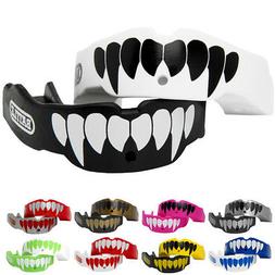 Battle Sports Science Adult Fang Mouthguard 2-Pack with Stra