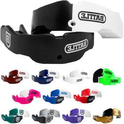 Battle Sports Science Adult Football Mouthguard 2-Pack with 