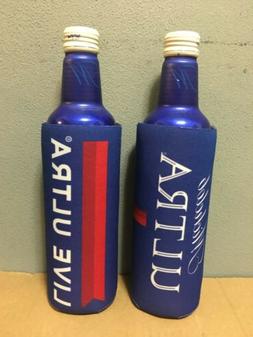 MICHELOB ULTRA Aluminum Bottle Set Of 4 COOZIE KOOZIE BUD BU