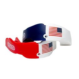 Battle Adult American Flag 2-Color Mouthguard 