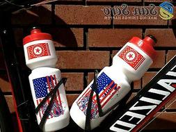 American Flag Design BPA Free Water Bottle