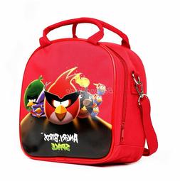 Angry Birds Lunch Bag with Water Bottle and Adjustable Strap