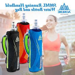 AONIJIE 500ML Outdoor Running Handheld Water Bottle 5.5" Hyd