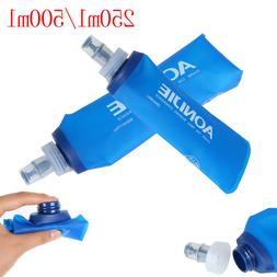 AONIJIE TPU Folding Soft Flask SportS Water Bottle for Runni