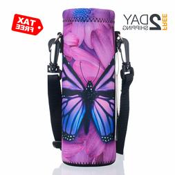 Aupet Water Bottle Carrier,Insulated Neoprene Water Bottle H