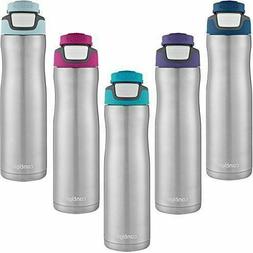 Contigo AUTOSEAL Chill Stainless Steel Water Bottle, 24 oz, 