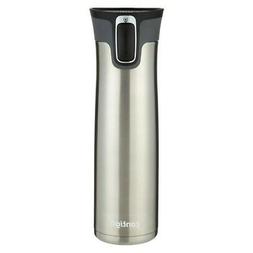 Contigo Autoseal West Loop Stainless Steel Travel Silver Mug