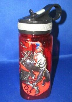 DISNEY AVENGER SPIDER MAN AUTHENTIC 16OZ WATER BOTTLE WITH B