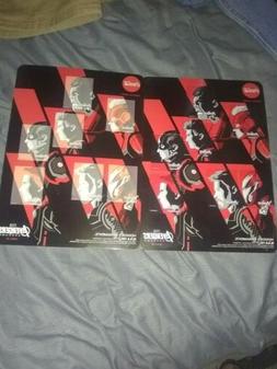 Avengers endgame coca cola sticker collection complete and i