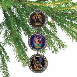 AVENGERS Infinity War 3D Bottle Cap Christmas Ornament #2 | 