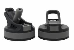 REDUCE Axis Water Bottle Lid Replacement with Straws, Pack o