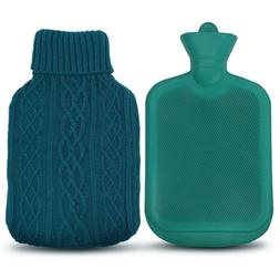 AZMED Hot Water Bottle with Premium Rubber for Pain Relief