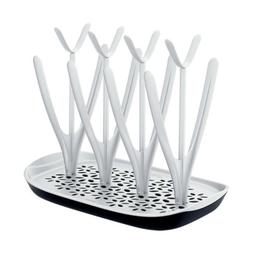Baby Bottle Drying Rack with Tray High Capacity Water Cup Bo