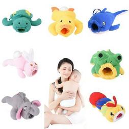 Baby Kids Milk Bottle Keep Warm Holder Plush Pouch Cover The
