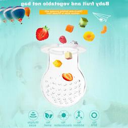 Baby Soft Silicone Pacifier Bottle Fresh Food Nibbler Kids F