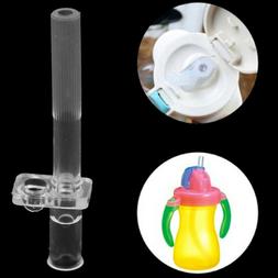 Baby straw water bottle feeding for kids drinking cup soft s