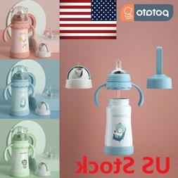 POTATO Baby Thermos Cup Water Bottle Kids Stainless Steel Si