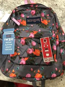 Jansport backpack.With holder For phone, Laptop,Tablet,Heads
