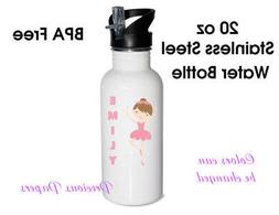 Girls Ballet Water Bottles
