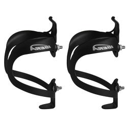 IBERAUSA Bicycle Black Lightweight Alloy Water Bottle Cage P