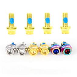 Bicycle Bottle Cage Bolts Bike Water Holder Cylinder Gasket 